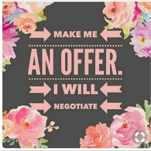 Open to reasonable offers on items in my closet🤗